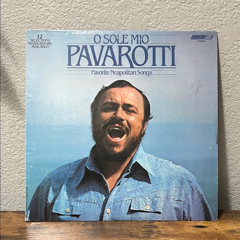 O Sole Mio Pavarotti Vinyl Record-